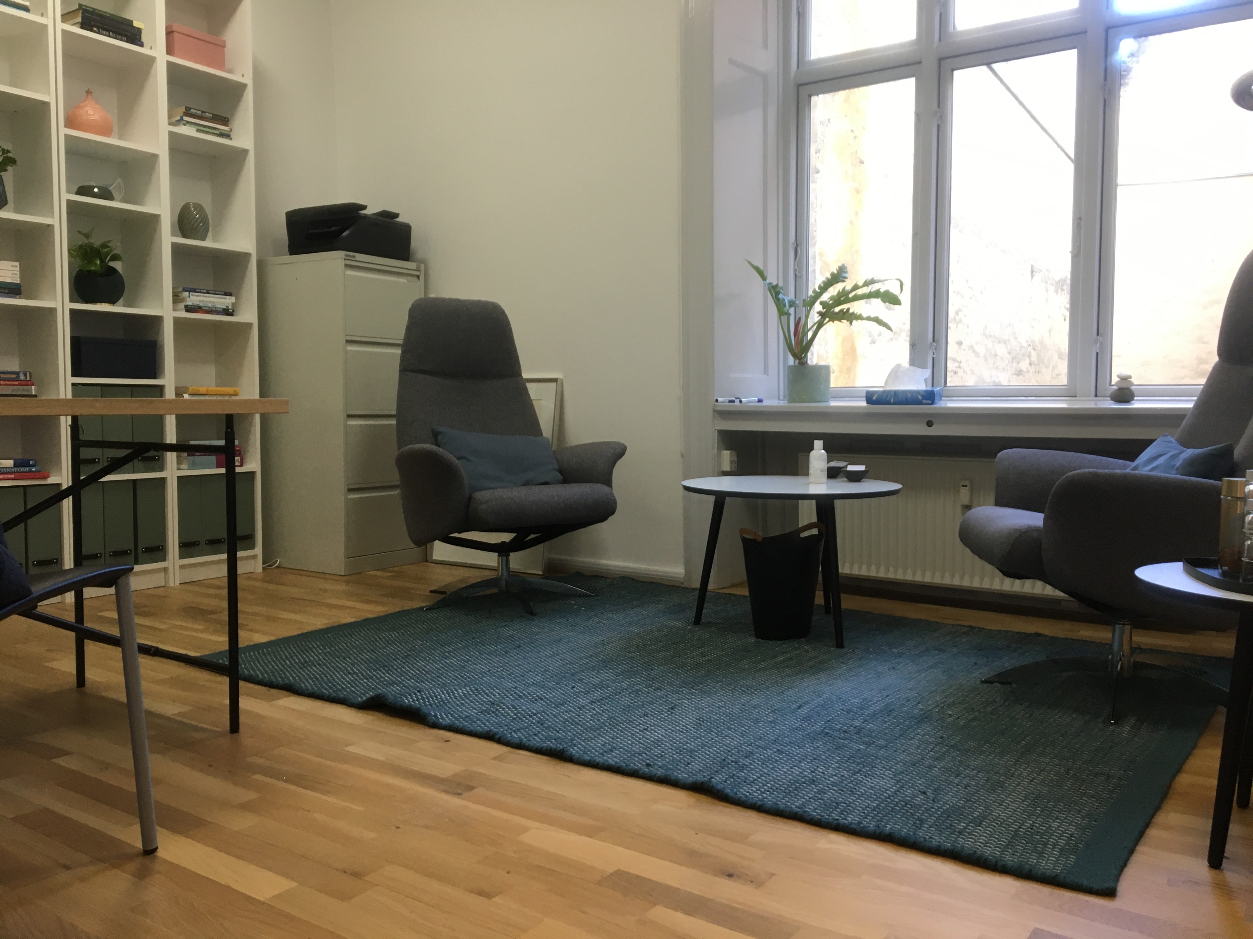 psykolog Susanne Hagel-Azeem Kliniklokale